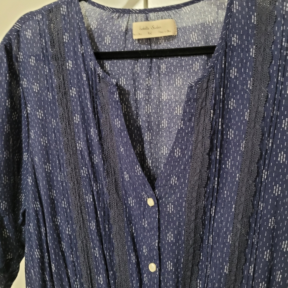 Elegant Navy Blue Dress - Picture 9 of 13